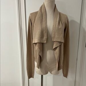 Inhabit  Open Cardigan with sailor collar. Size Small